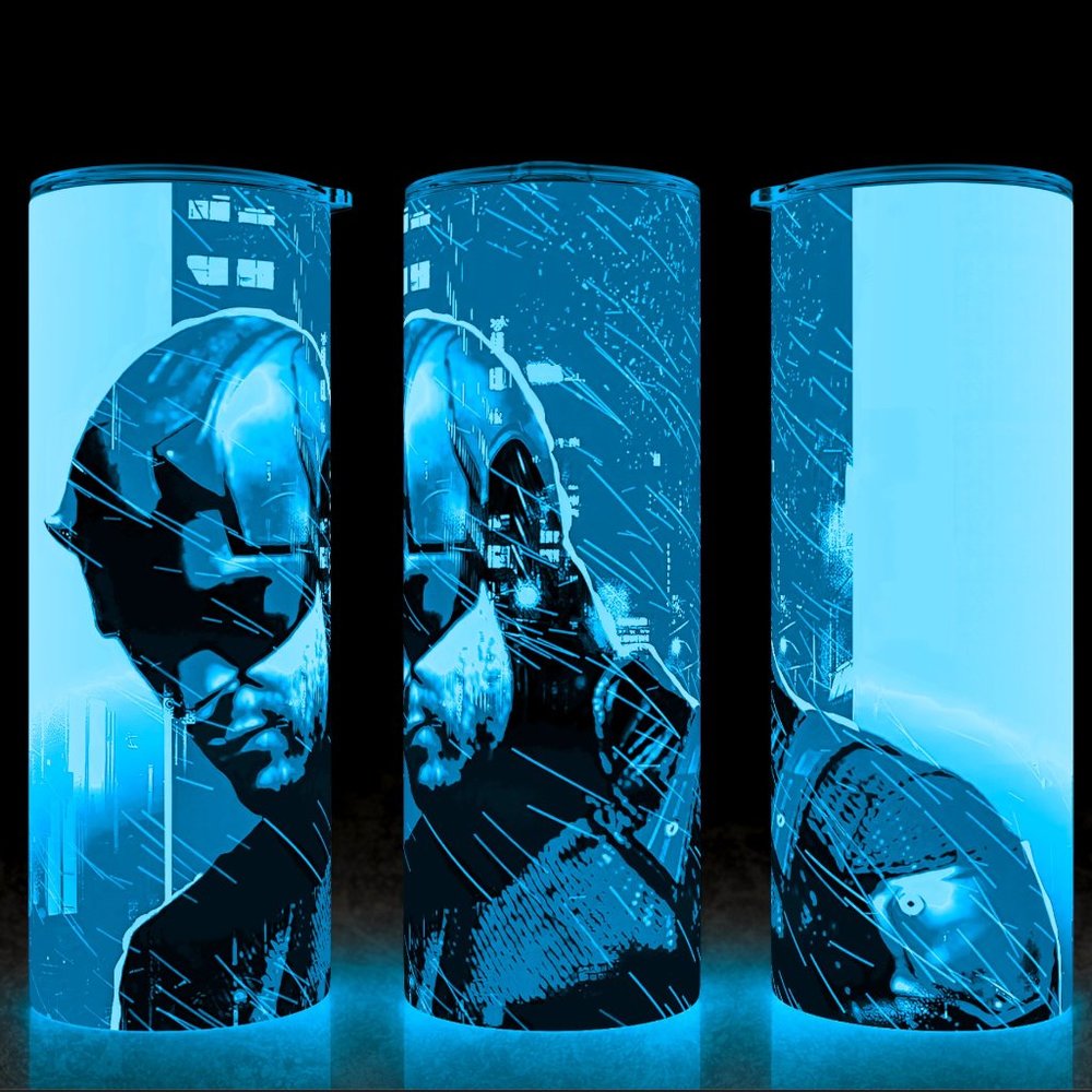 Glow in the Dark Daredevil Super Hero Cup Mug Tumbler 20oz
